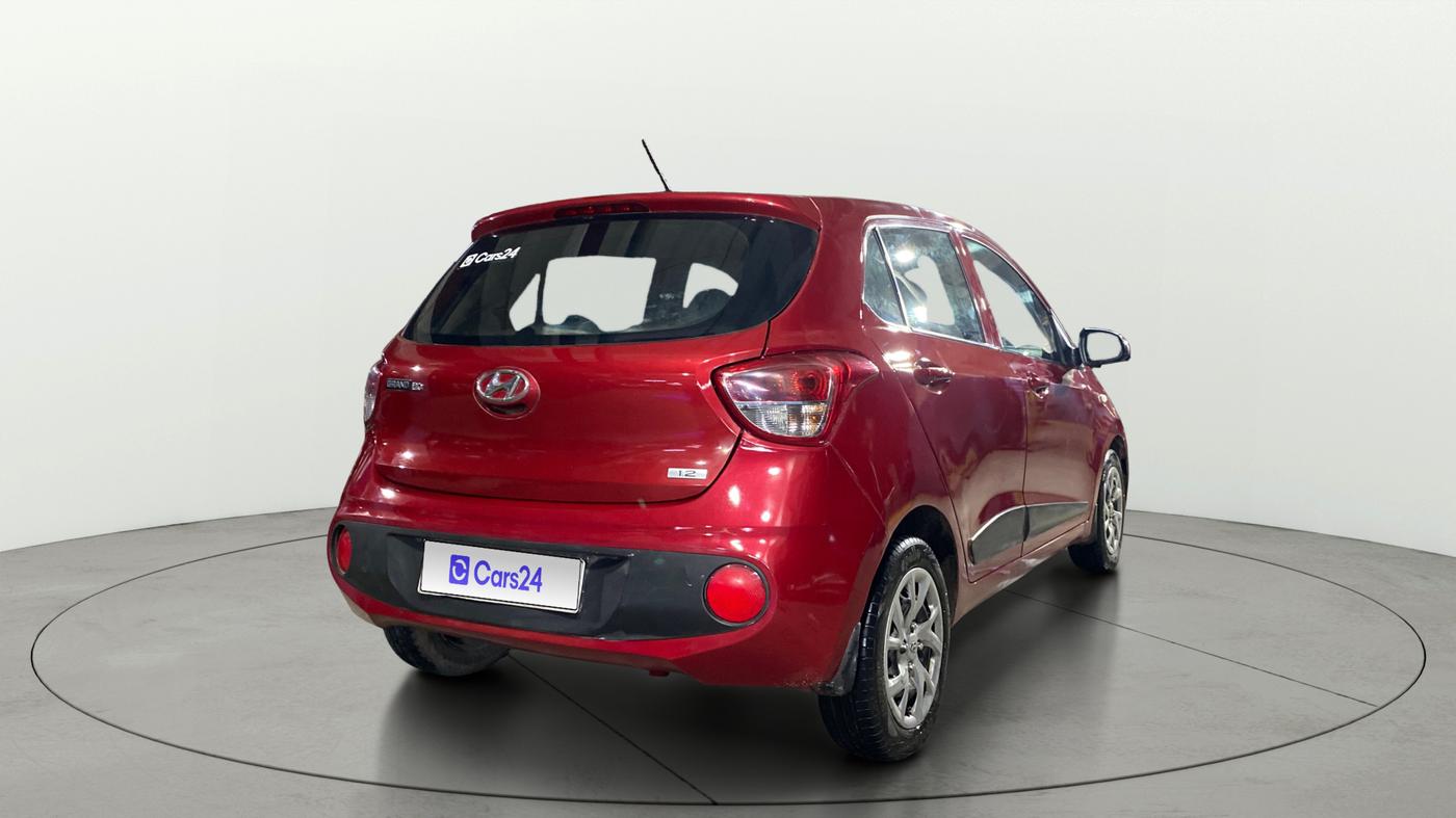 2017 Hyundai Grand i10 MAGNA 1.2 KAPPA VTVT, Petrol, Manual, 89,731 km, Right Back Diagonal