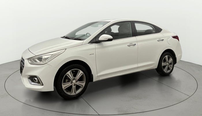 2019 Hyundai Verna 1.6 VTVT SX + AT, Petrol, Automatic, 81,131 km, Left Front Diagonal