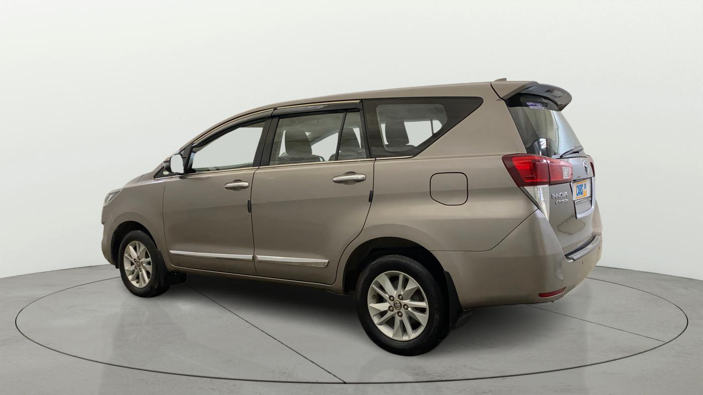 2018 Toyota Innova Crysta 2.7 VX 7 STR, Petrol, Manual, 42,152 km, Left Back Diagonal