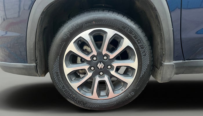 2022 Maruti Grand Vitara ALPHA SMART HYBRID AT, Petrol, Automatic, 34,745 km, Left Front Wheel