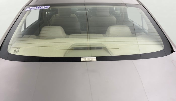 2017 Maruti Ciaz SIGMA 1.4 MT PETROL, Petrol, Manual, 73,236 km, Rear Windshield