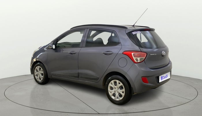 2016 Hyundai Grand i10 SPORTZ 1.2 KAPPA VTVT, Petrol, Manual, 78,709 km, Left Back Diagonal