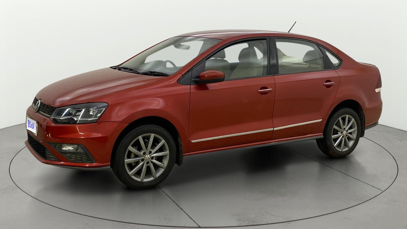 2019 Volkswagen Vento HIGHLINE PLUS 1.5 AT, Diesel, Automatic, 14,719 km, Left Front Diagonal