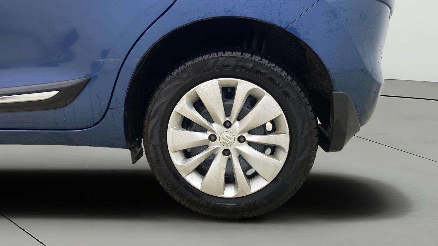 2016 Maruti Baleno DELTA PETROL 1.2, Petrol, Manual, 62,834 km, Left Rear Wheel