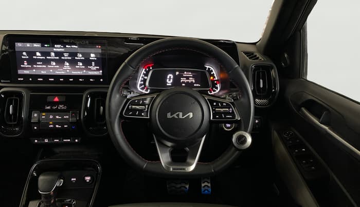 2023 KIA SONET X LINE 1.0 DCT, Petrol, Automatic, 35,139 km, Steering Wheel Close Up