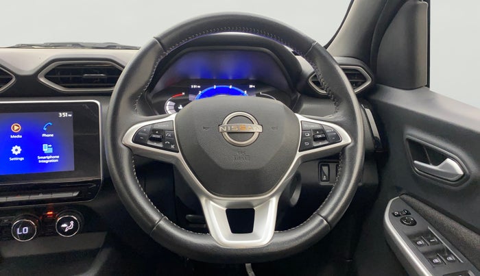 2023 Nissan MAGNITE XV PREMIUM TURBO, Petrol, Manual, 28,171 km, Steering Wheel Close Up