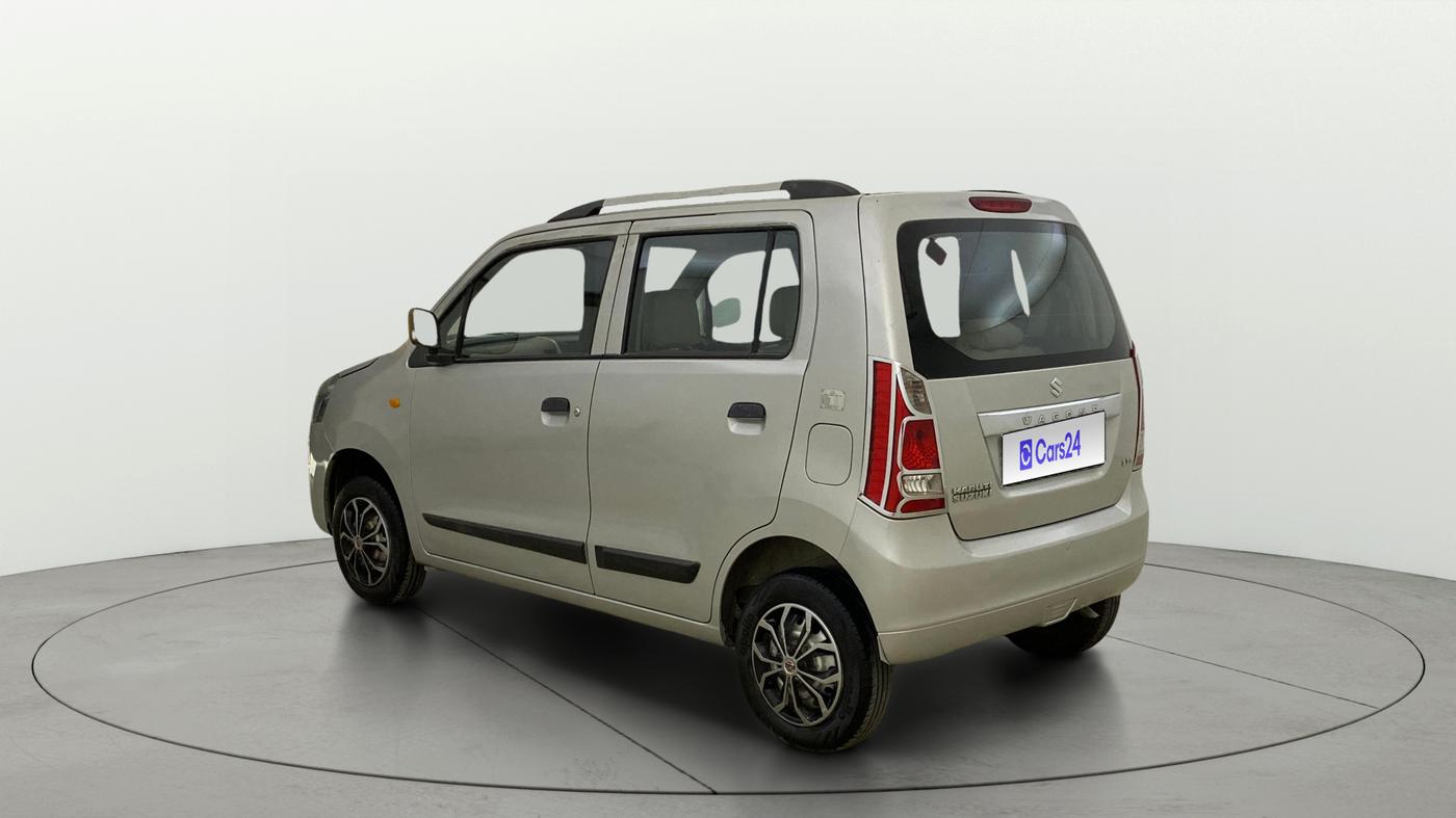 2014 Maruti Wagon R 1.0 LXI CNG, CNG, Manual, 77,391 km, Left Back Diagonal