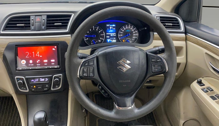 2018 Maruti Ciaz ZETA AT 1.5  SHVS PETROL, Petrol, Automatic, 62,036 km, Steering Wheel Close Up
