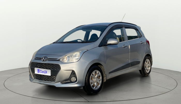 2018 Hyundai Grand i10 SPORTZ 1.2 KAPPA VTVT, CNG, Manual, 92,318 km, Left Front Diagonal