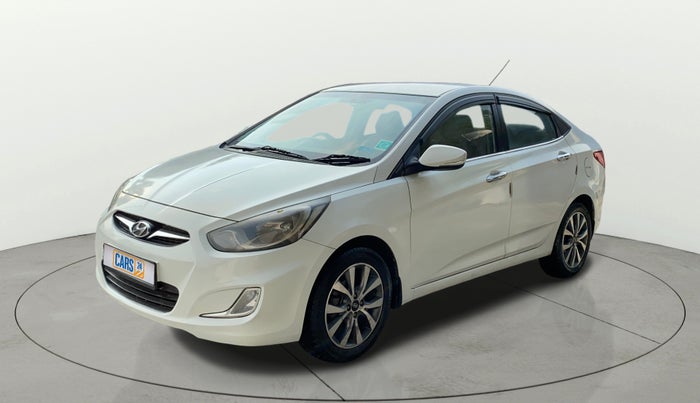 2014 Hyundai Verna FLUIDIC 1.4 VTVT CX, Petrol, Manual, 1,16,071 km, Left Front Diagonal