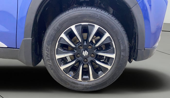 2022 Maruti Vitara Brezza ZXI PLUS AT SHVS, Petrol, Automatic, 77,009 km, Right Front Wheel