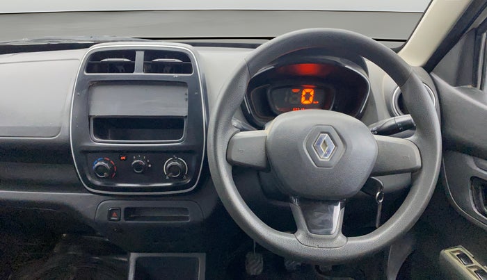 2015 Renault Kwid RXL, Petrol, Manual, 60,481 km, Steering Wheel Close Up