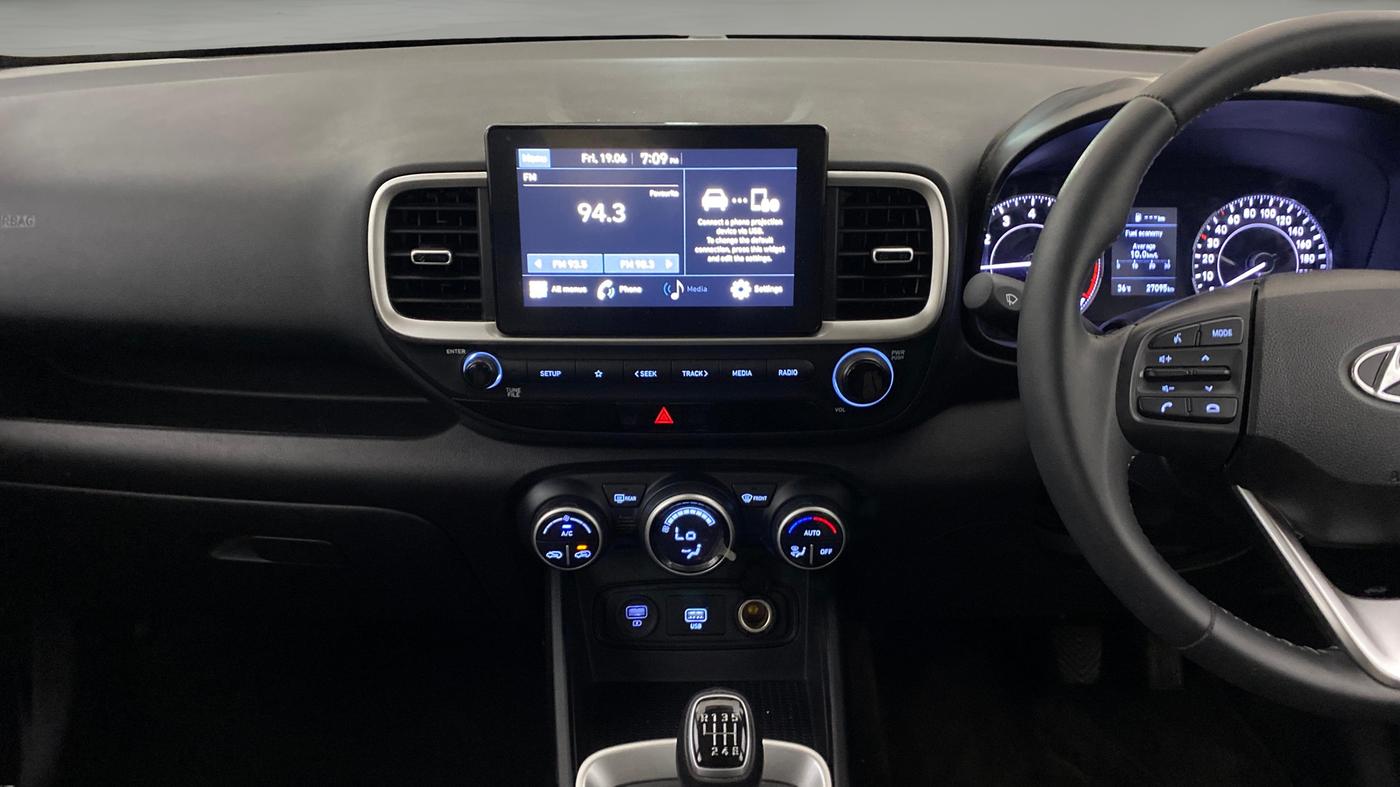 2021 Hyundai VENUE SX 1.0 TURBO IMT, Petrol, Manual, 27,095 km, Air Conditioner
