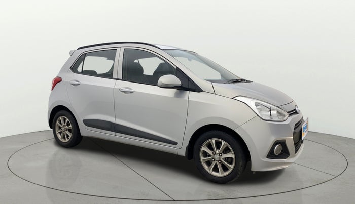 2016 Hyundai Grand i10 ASTA (O) AT 1.2 KAPPA VTVT, Petrol, Automatic, 50,366 km, Right Front Diagonal