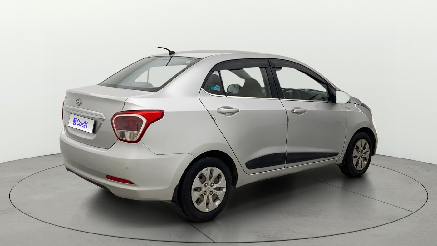 2015 Hyundai Xcent S 1.2, Petrol, Manual, 64,378 km, Right Back Diagonal