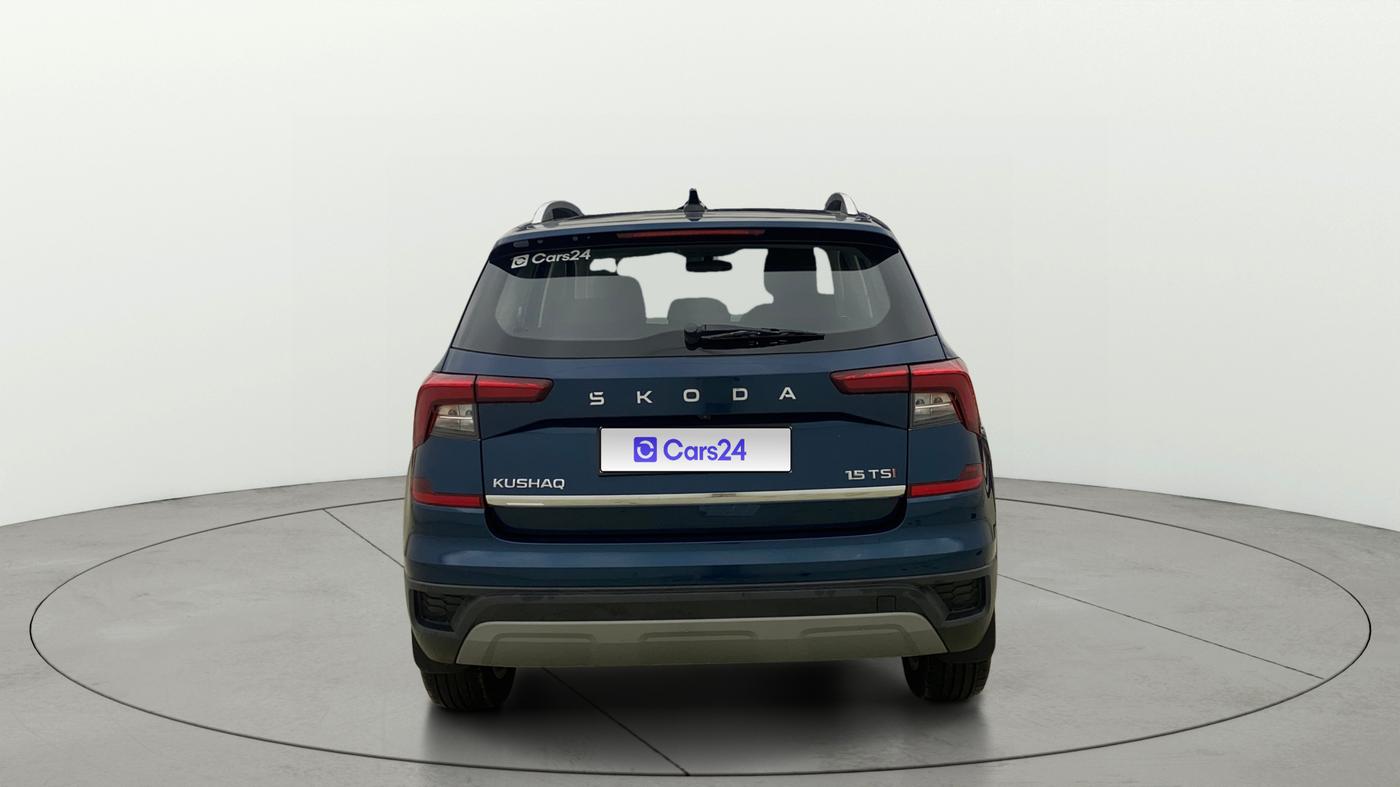 2025 Skoda KUSHAQ Prestige 1.5L TSI AT, Petrol, Automatic, 3,786 km, Back/Rear