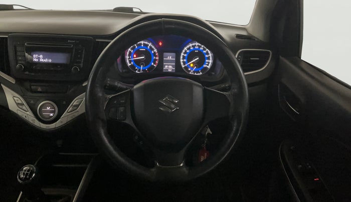 2016 Maruti Baleno DELTA PETROL 1.2, Petrol, Manual, 28,157 km, Steering Wheel Close Up