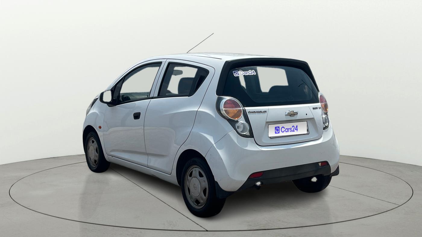 2012 Chevrolet Beat LS PETROL, Petrol, Manual, 66,905 km, Left Back Diagonal