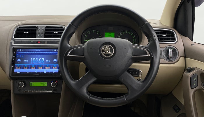 2013 Skoda Rapid ELEGANCE 1.6 MPI MT, Petrol, Manual, 76,819 km, Steering Wheel Close Up