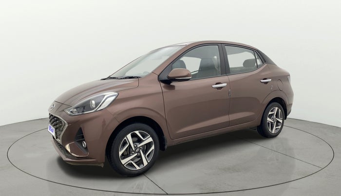 2020 Hyundai AURA SX PLUS 1.2 AMT, Petrol, Automatic, 27,743 km, Left Front Diagonal