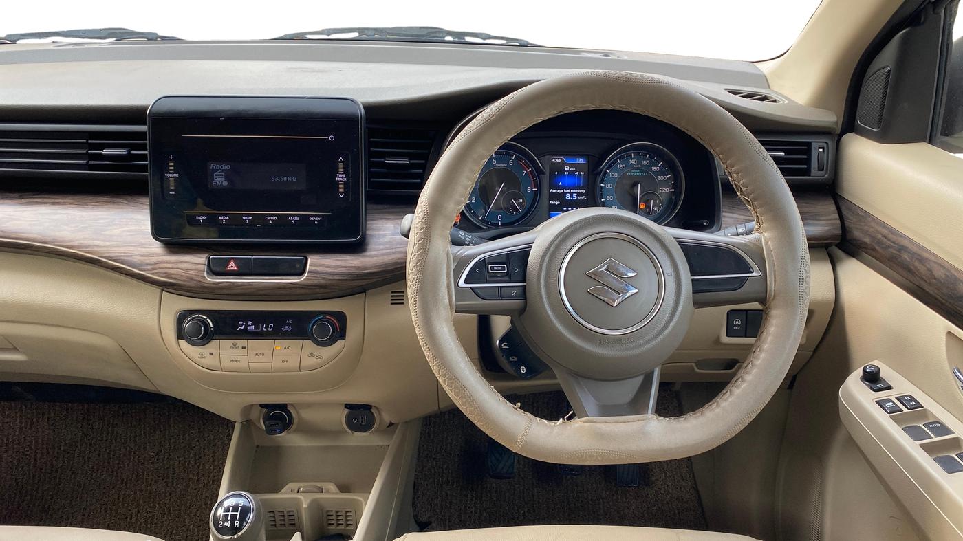 2021 Maruti Ertiga ZXI SHVS, Petrol, Manual, 16,283 km, Steering Wheel Close Up