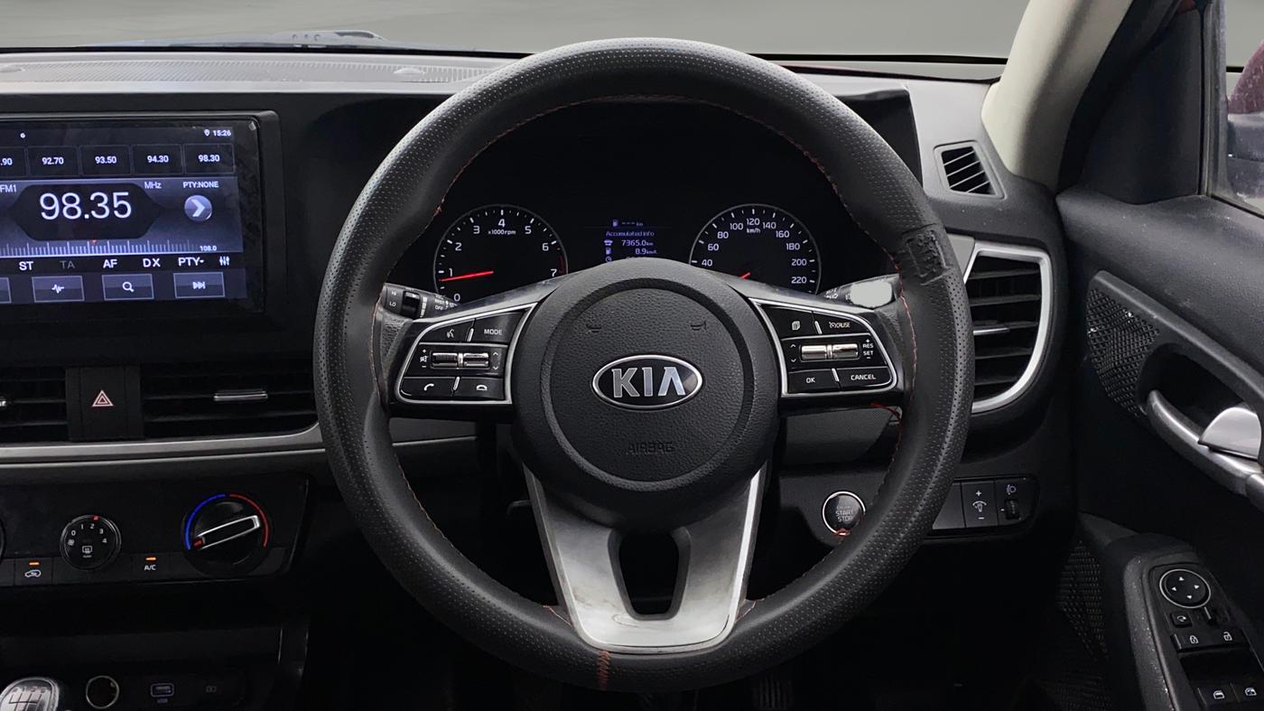 2019 KIA SELTOS HTK PLUS 1.5, Petrol, Manual, 70,448 km, Steering Wheel Close Up