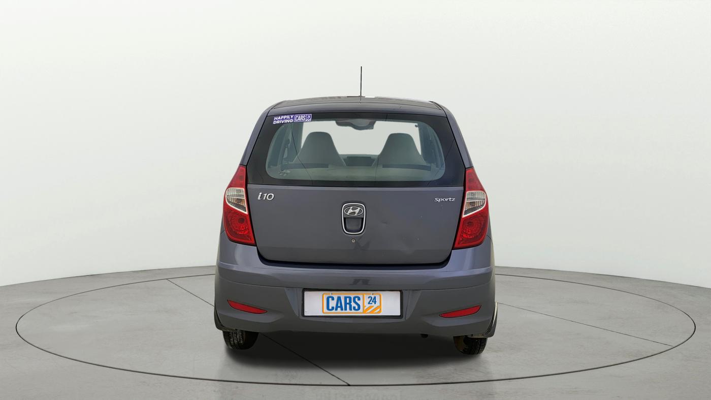 2014 Hyundai i10 SPORTZ 1.1, Petrol, Manual, 60,080 km, Back/Rear