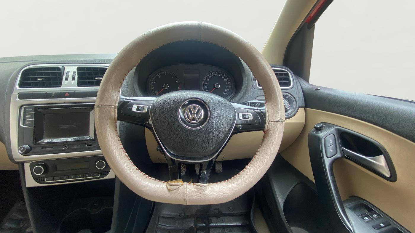 2017 Volkswagen Polo HIGHLINE1.2L, Petrol, Manual, 80,408 km, Steering Wheel Close Up