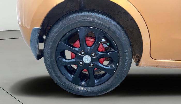 2017 Nissan Micra XV CVT, Petrol, Automatic, 1,09,555 km, Right Rear Wheel