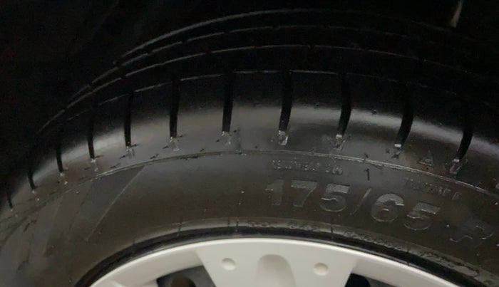 2014 Honda Amaze 1.2L I-VTEC S, Petrol, Manual, 44,669 km, Left Rear Tyre Tread