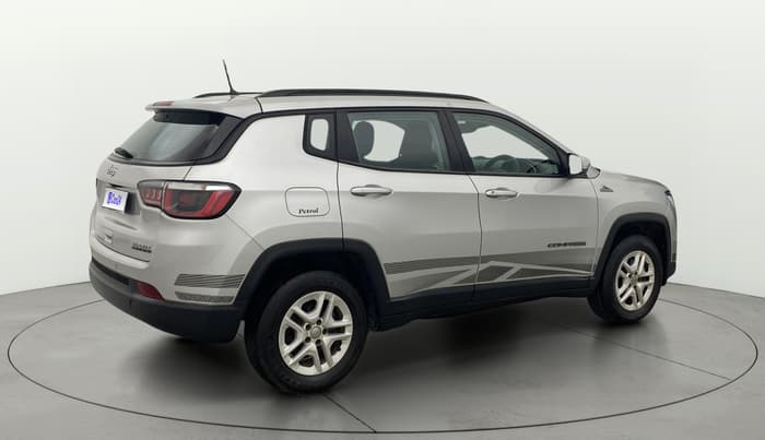 2019 Jeep Compass SPORT PLUS 1.4 PETROL, Petrol, Manual, 53,919 km, Right Back Diagonal