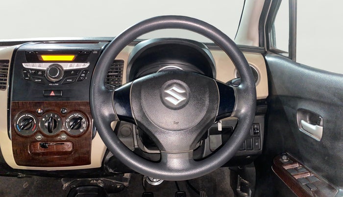 2018 Maruti Wagon R 1.0 VXI, Petrol, Manual, 79,667 km, Steering Wheel Close Up
