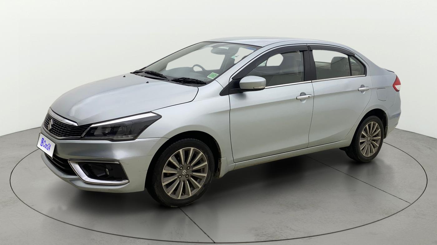2023 Maruti Ciaz ALPHA  AT 1.5 SHVS PETROL, Petrol, Automatic, 37,327 km, Left Front Diagonal
