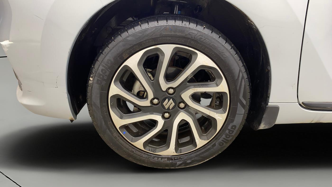 2023 Maruti Baleno ALPHA 1.2 AGS, Petrol, Automatic, 13,394 km, Left Front Wheel