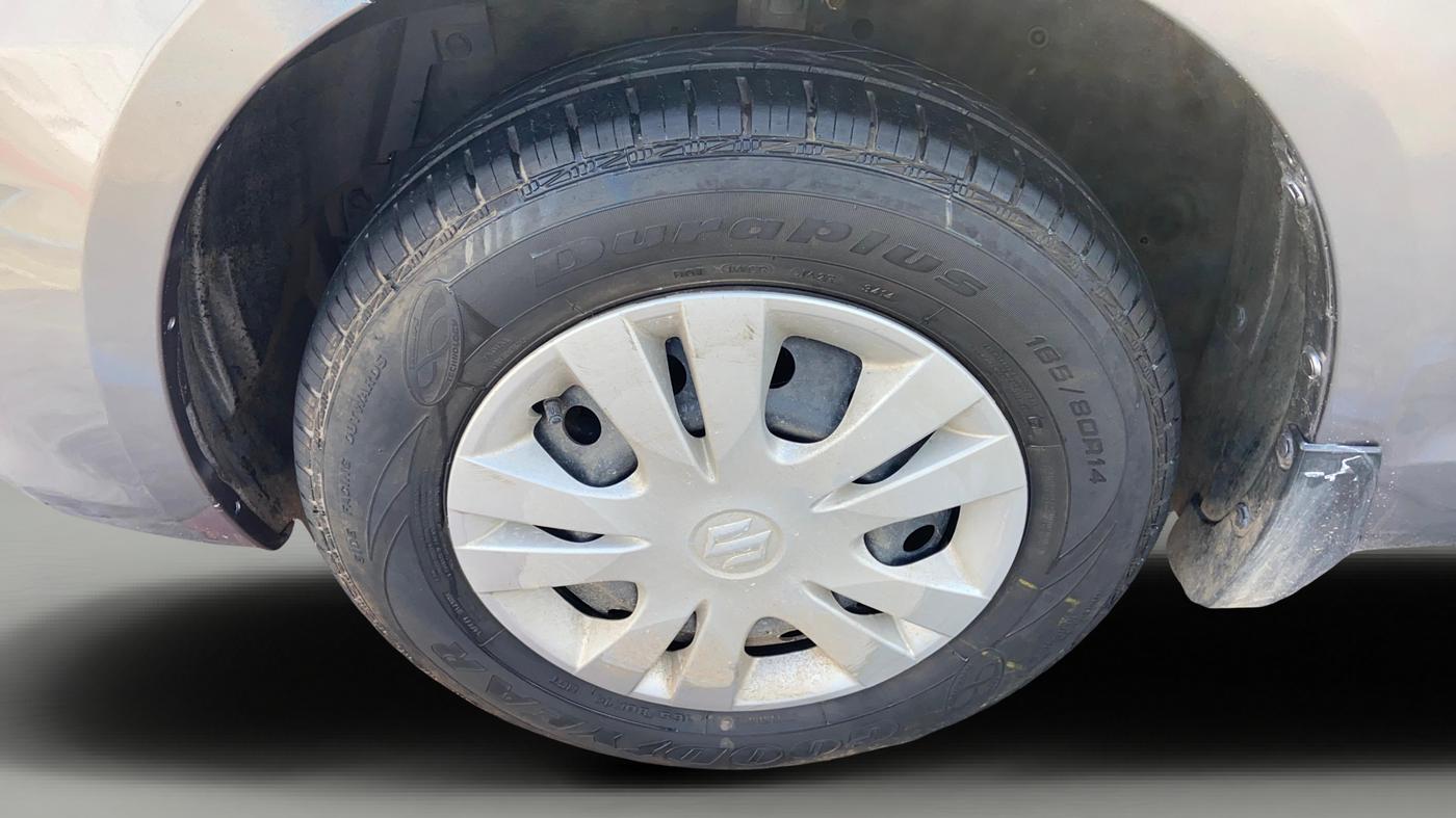 2014 Maruti Swift Dzire VXI, Petrol, Manual, 40,992 km, Left Front Wheel