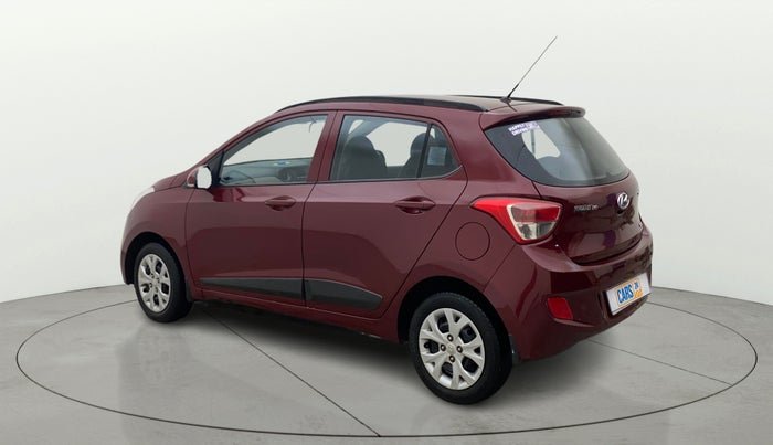 2015 Hyundai Grand i10 SPORTZ 1.2 KAPPA VTVT, Petrol, Manual, 56,866 km, Left Back Diagonal