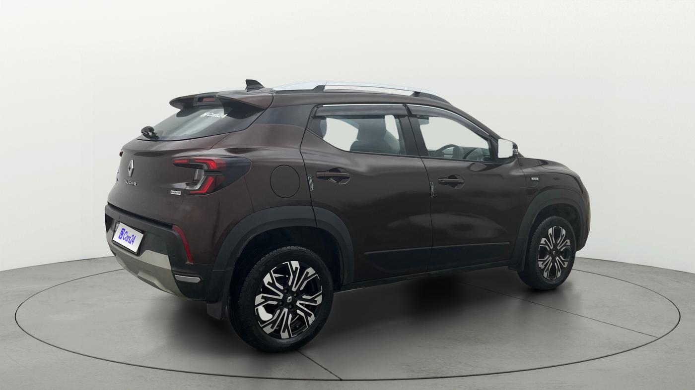 2022 Renault Kiger RXZ AMT, Petrol, Automatic, 34,929 km, Right Back Diagonal