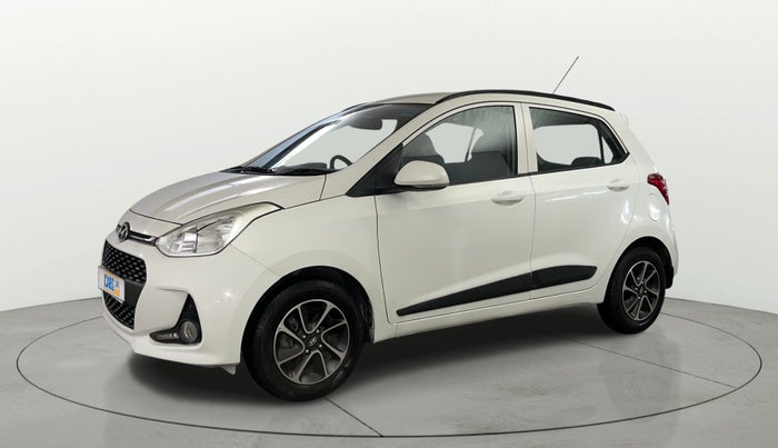 2017 Hyundai Grand i10 SPORTZ (O) AT 1.2 KAPPA VTVT, Petrol, Automatic, 38,356 km, Left Front Diagonal