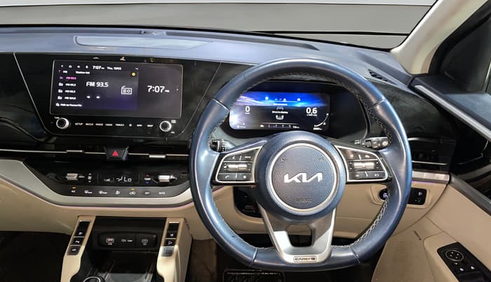 2023 KIA CARENS LUXURY PLUS 1.5 IMT PETROL, Petrol, Manual, 28,643 km, Steering Wheel Close Up