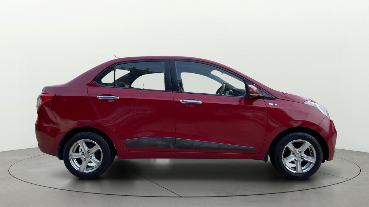 2015 Hyundai Xcent S 1.1 CRDI, Diesel, Manual, 1,01,548 km, Right Side View