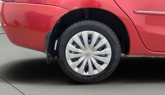 2013 Toyota Etios G, Petrol, Manual, 77,351 km, Right Rear Wheel