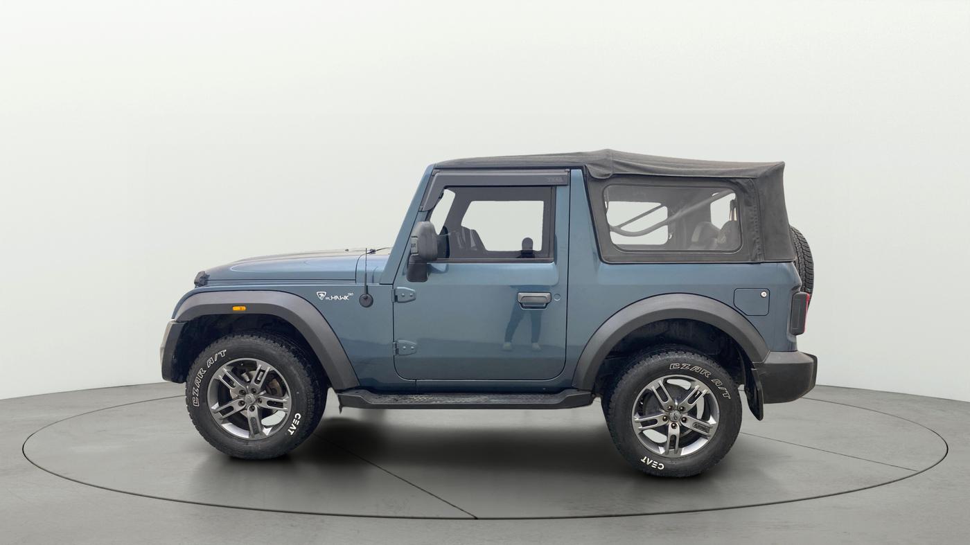 2021 Mahindra Thar LX D 4WD AT CONVERTIBLE, Diesel, Automatic, 52,603 km, Left Side