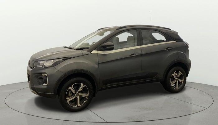 2023 Tata NEXON XZ PLUS LUX SUNROOF DUAL TONE PETROL, Petrol, Manual, 21,216 km, Left Front Diagonal