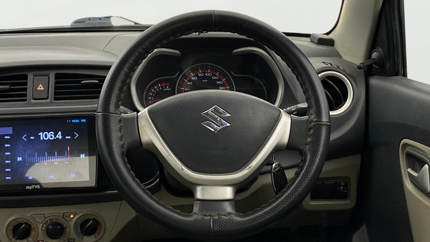 2017 Maruti Alto K10 VXI (O) AMT, Petrol, Automatic, 51,179 km, Steering Wheel Close Up