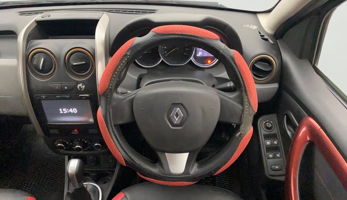 2018 Renault Duster RXS CVT, Petrol, Automatic, 27,281 km, Steering Wheel Close Up