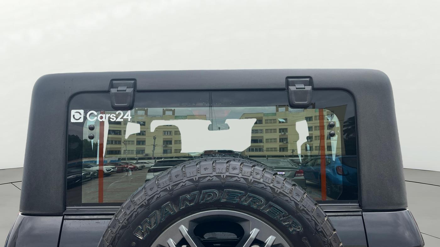 2023 Mahindra Thar LX P 2WD AT HT, Petrol, Automatic, 21,350 km, Rear Windshield