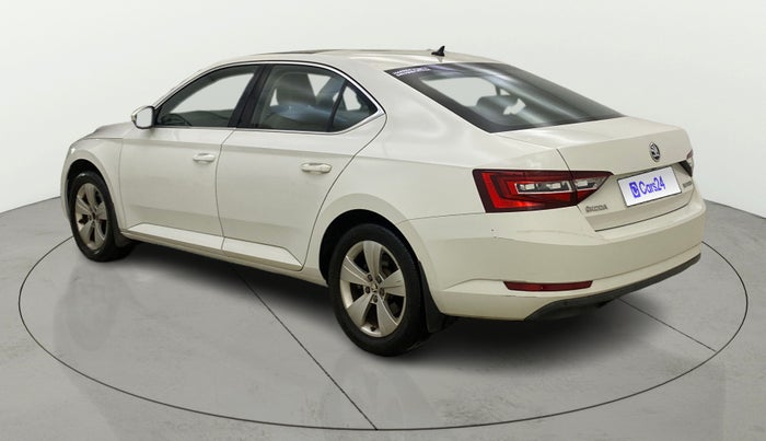 2017 Skoda Superb STYLE 1.8 TSI AT, Petrol, Automatic, 38,280 km, Left Back Diagonal