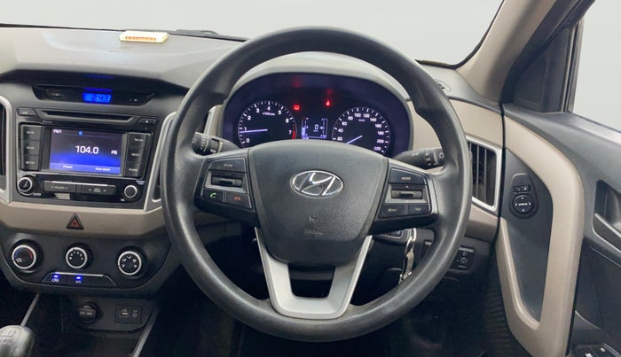 2017 Hyundai Creta E PLUS 1.6 PETROL, Petrol, Manual, 72,393 km, Steering Wheel Close Up