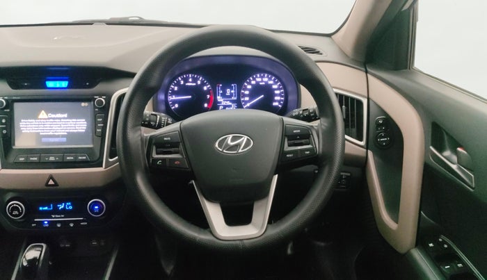 2017 Hyundai Creta SX PLUS AT 1.6 PETROL, Petrol, Automatic, 54,350 km, Steering Wheel Close Up