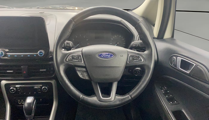 2018 Ford Ecosport TITANIUM + 1.5L PETROL AT, Petrol, Automatic, 17,772 km, Steering Wheel Close Up